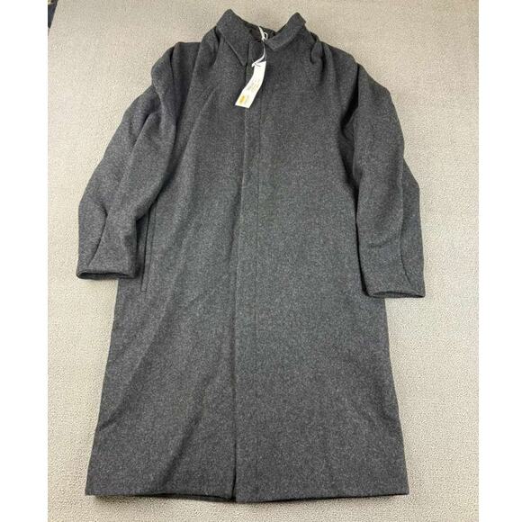 Rinat Brodach Angel Coat Jacket Women 8 Black Long Overcoat‎ NYC USA Made NWT